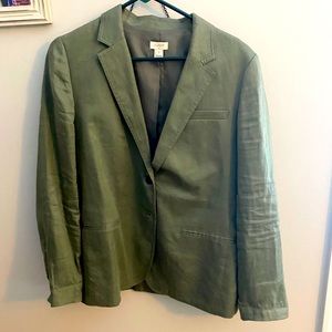 Green blazer Jcrew factory